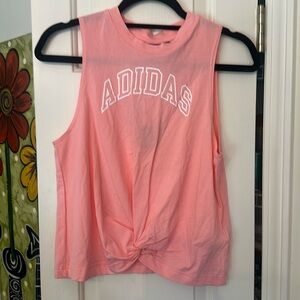 Adidas Pink Sleeveless Top